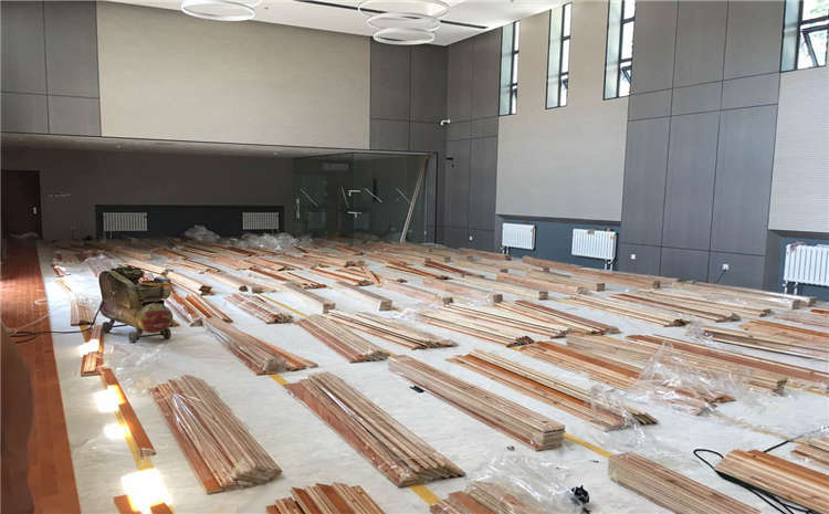 比賽場館體育木地板結(jié)構(gòu)