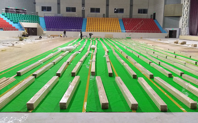 遼寧柞木實(shí)木運(yùn)動(dòng)地板品牌**